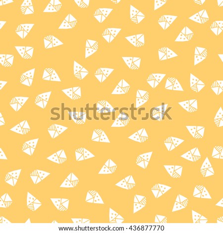 Vector Pattern With Extraordinary Triangle Shapes