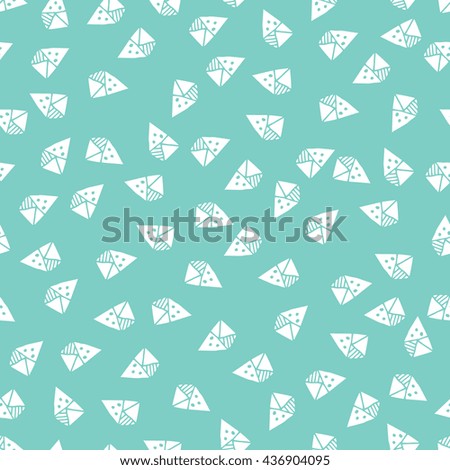 Vector Pattern With Extraordinary Triangle Shapes