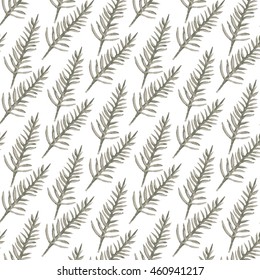 vector pattern fir-tree  branch.swatch pattern