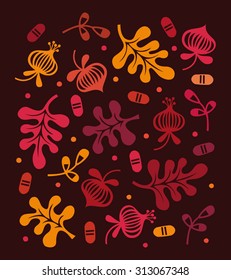 Vector  Pattern, Floral Background