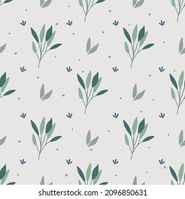 Vector pattern with flowers. Great for fabric, textile, gift wrap, scrapbooking.