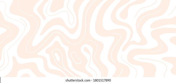 Vector Pattern with Flowing Salted milk tea. Abstract Sweet Texture. Creative Food Background for Packaging Design and Advertisement