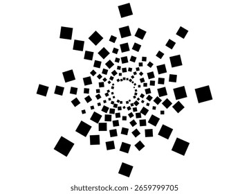 Vector pattern in the form of an explosion. Modern design element. for printing, advertising. Vector background