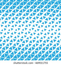 Vector pattern. Geometric abstract blue background