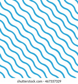 Vector pattern. Geometric blue background
