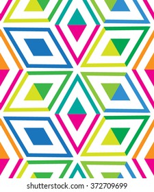 Vector pattern. Geometric color background