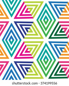 Vector pattern. Geometric color background