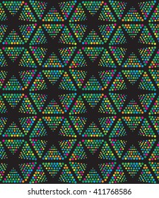 Vector pattern. Geometric color background