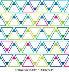 Vector pattern. Geometric color background