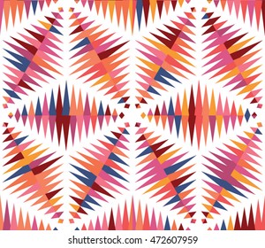 Vector pattern. Geometric color background