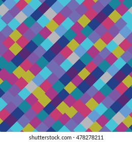 Vector pattern. Geometric color background