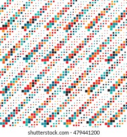 Vector pattern. Geometric color background