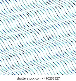 Vector pattern. Geometric color dot background