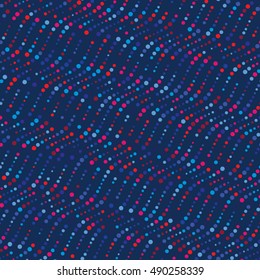 Vector pattern. Geometric color dot background