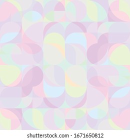 Vector pattern of geometric elements in a modern style for background design, print, social networks, packaging, textile, web.