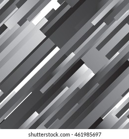 Vector pattern. Geometric grey background