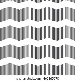 Vector pattern. Geometric grey wavy background