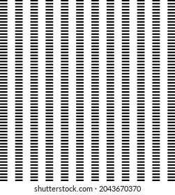 vector pattern in geometric ornamental style. Black and white pattern.
