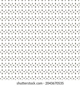 vector pattern in geometric ornamental style. Black and white pattern.