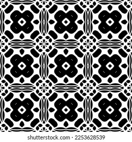 
Vektormuster im geometrischen Zierstil. Schwarz-Weiß-Farbe.
Einfaches Geo auf dem gesamten Druckblock für Bekleidung, Damenkleidung, Modebekleidung, digitale Tapete.