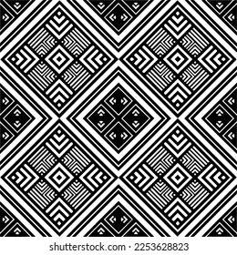 
Vector pattern in geometric ornamental style. Black and white color.
Simple geo all over print block for apparel textile, ladies dress, fashion garment, digital wall paper.
