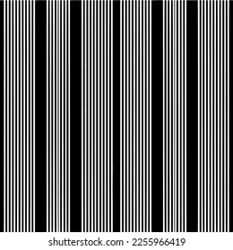 Vector pattern in geometric ornamental style. Black and white color.Seamless repeat pattern.Simple geo all over print block for apparel textile, ladies dress, fashion garment, digital wall paper.