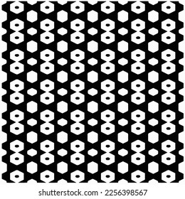 Vector pattern in geometric ornamental style. Black and white color.Seamless repeat pattern.Simple geo all over print block for apparel textile, ladies dress, fashion garment, digital wall paper.
