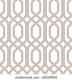 Vector pattern - geometric seamless simple brown and white modern,  texture mesh?