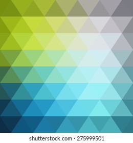 Vector pattern of geometric shapes. Colorful-mosaic-banner. Geometric hipster retro background with place for your text. Retro triangle background