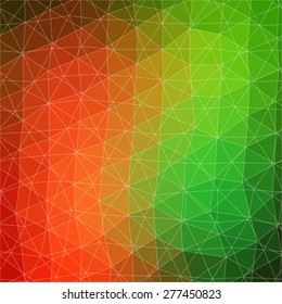 Vector pattern of geometric shapes. Colorful-mosaic-banner. Geometric hipster retro background with place for your text. Retro triangle background