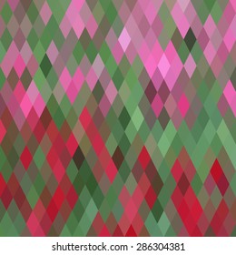 Vector pattern of geometric shapes. Colorful-mosaic-banner. Geometric hipster retro background with place for your text. Retro triangle background