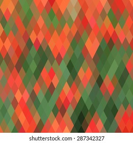 Vector pattern of geometric shapes. Colorful-mosaic-banner. Geometric hipster retro background with place for your text. Retro triangle background