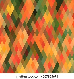 Vector pattern of geometric shapes. Colorful-mosaic-banner. Geometric hipster retro background with place for your text. Retro triangle background
