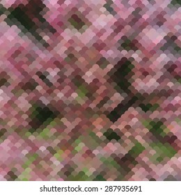 Vector pattern of geometric shapes. Colorful-mosaic-banner. Geometric hipster retro background with place for your text. Retro triangle background