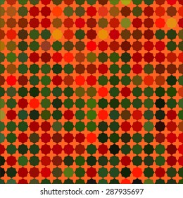 Vector pattern of geometric shapes. Colorful-mosaic-banner. Geometric hipster retro background with place for your text. Retro triangle background