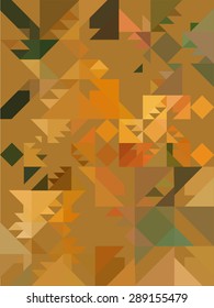 Vector pattern of geometric shapes. Colorful-mosaic-banner. Geometric hipster retro background with place for your text. Retro triangle background