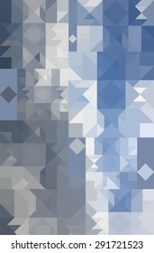 Vector pattern of geometric shapes. Colorful-mosaic-banner. Geometric hipster retro background with place for your text. Retro triangle background
