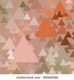 Vector pattern of geometric shapes. Colorful-mosaic-banner. Geometric hipster retro background with place for your text. Retro triangle background