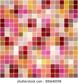 Vector pattern of geometric shapes. Colorful-mosaic-banner. Geometric hipster retro background with place for your text. Retro square background