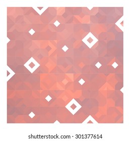 Vector pattern of geometric shapes. Colorful-mosaic-banner. Geometric hipster retro background with place for your text. Retro triangle background