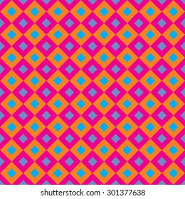 Vector pattern of geometric shapes. Colorful-mosaic-banner. Geometric hipster retro background with place for your text. Retro triangle background