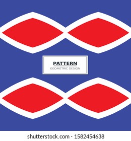 Vector pattern of geometric shapes. Mosaic seamless texture 