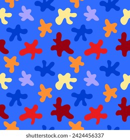 Vector pattern geometric, shapes, pattern, star, circle, triangle, oval, rectangle, lines, wave