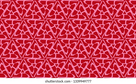 Vector pattern in geometric style. Triangles, lines. Modern elegant background. For your design