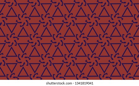 Vector pattern in geometric style. Triangles, lines. Modern elegant background. For your design