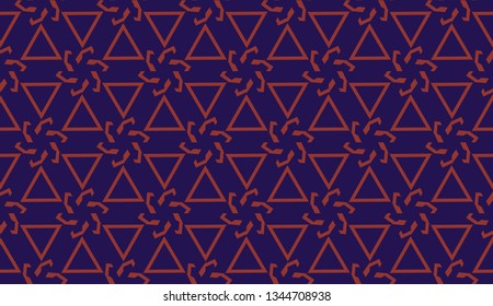 Vector pattern in geometric style. Triangles, lines. Modern elegant background. For your design