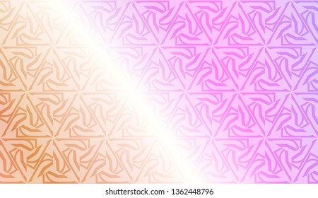 Vector pattern in geometric style. Triangles, lines. Modern elegant background. For your design. Gradient color.