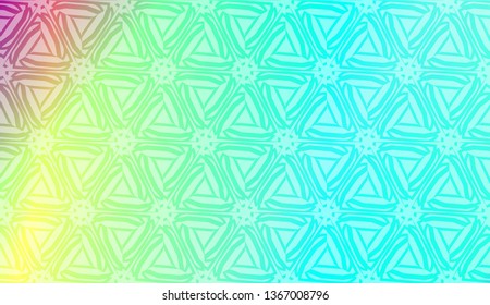Vector pattern in geometric style. Triangles, lines. Modern elegant background. For your design. Gradient color.