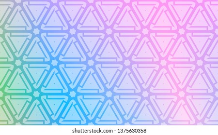 Vector pattern in geometric style. Triangles, lines. Modern elegant background. For your design. Gradient color.