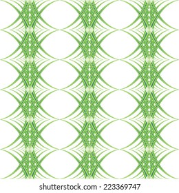 Vector Pattern -Graphical  Green Plant leaves